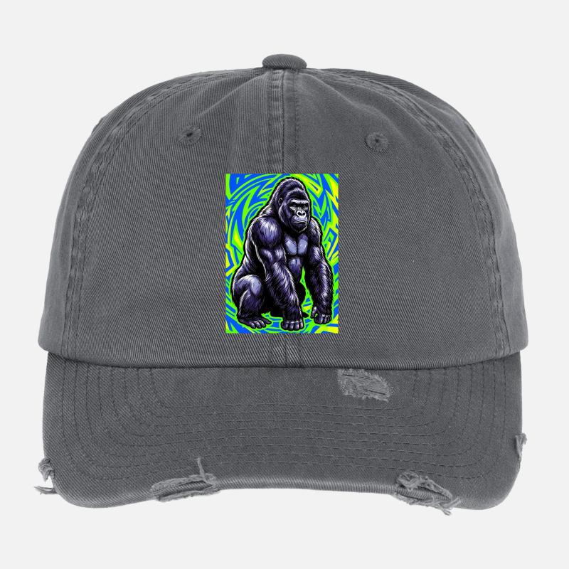 gorilla Flexfit Vintage Destroyed Cap
