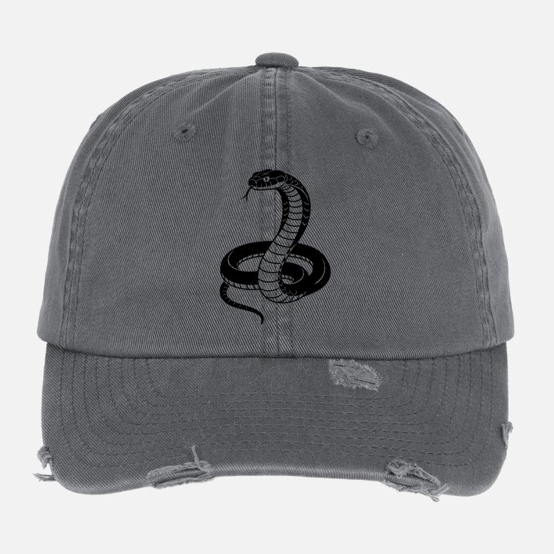 Kobra Flexfit Vintage Destroyed Cap