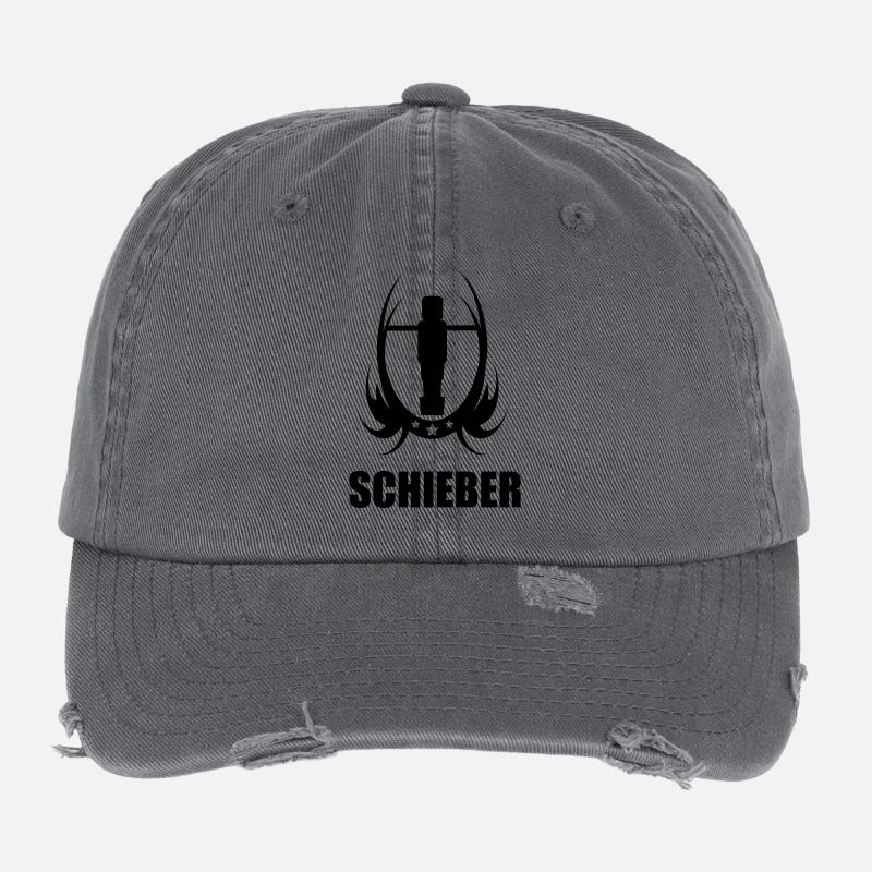 Table football slide Flexfit Vintage Destroyed Cap