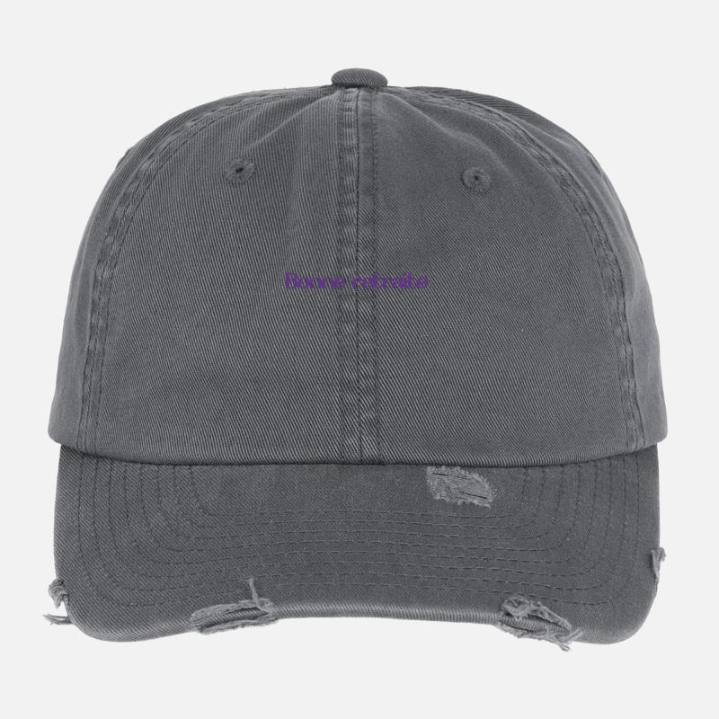 RETRAITE. RETRAITE. RETRAITEE. SENIOR. MAMIE. PAPY Casquette vintage effet usé Flexfit