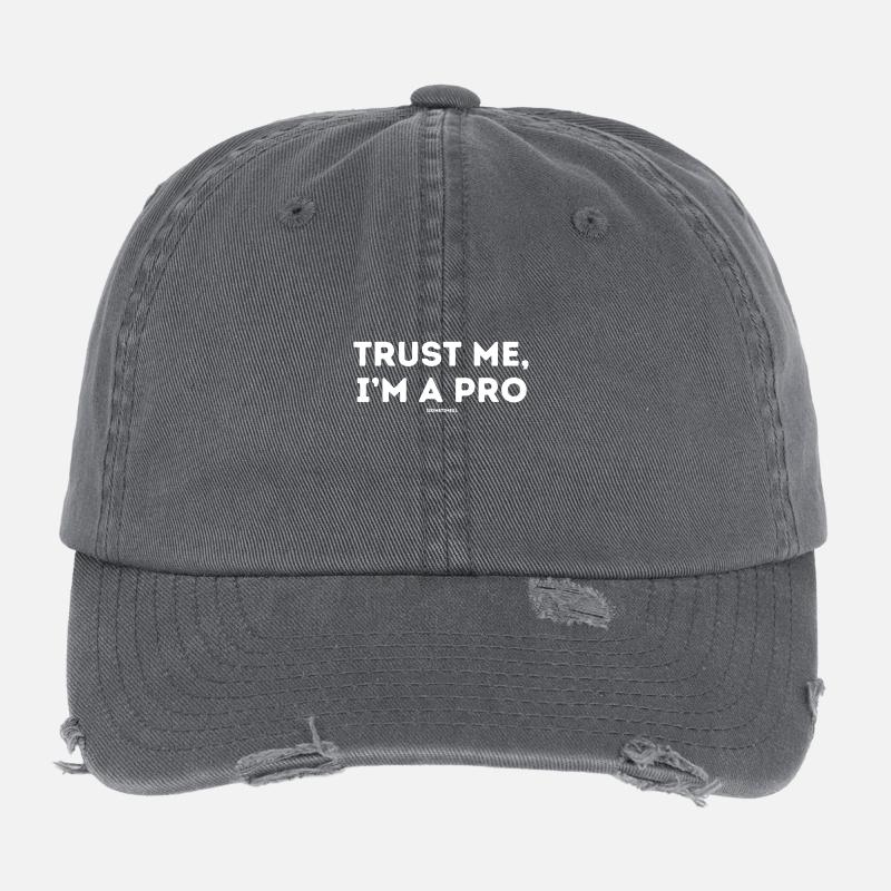 Trust me ,I ́m a pro sometimes Flexfit Vintage Destroyed Cap