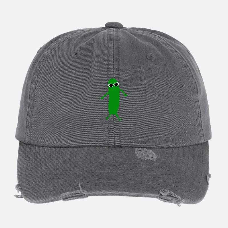 Cool as a cucumber Flexfit Vintage Destroyed Cap