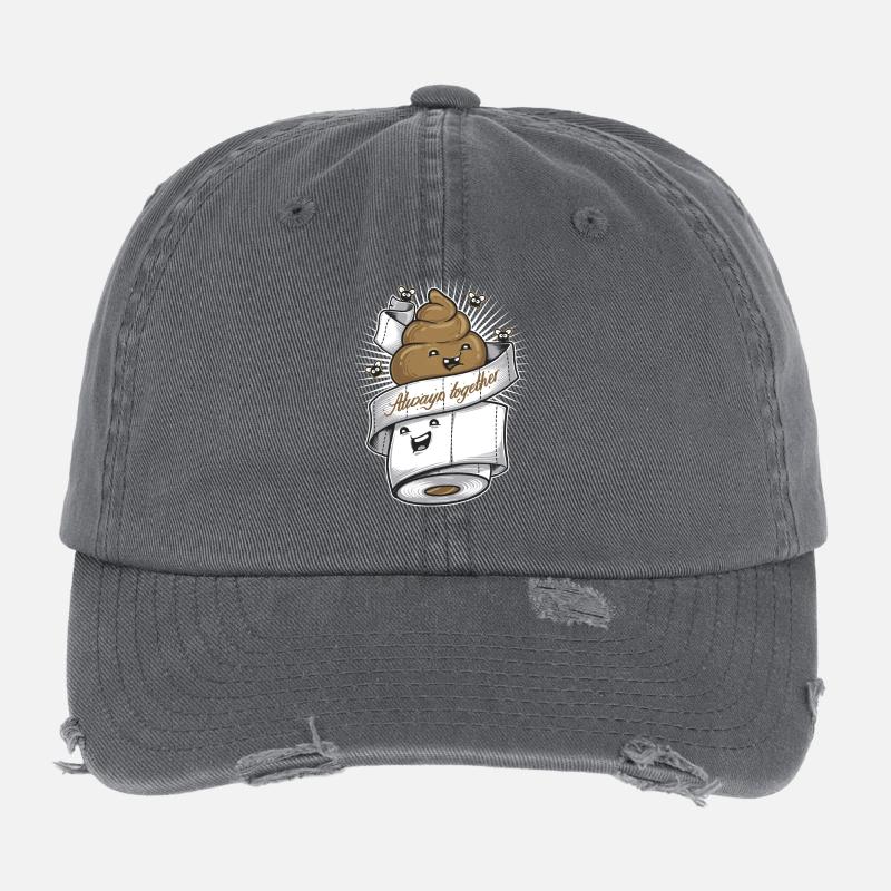 immer zusammen Flexfit Vintage Destroyed Cap
