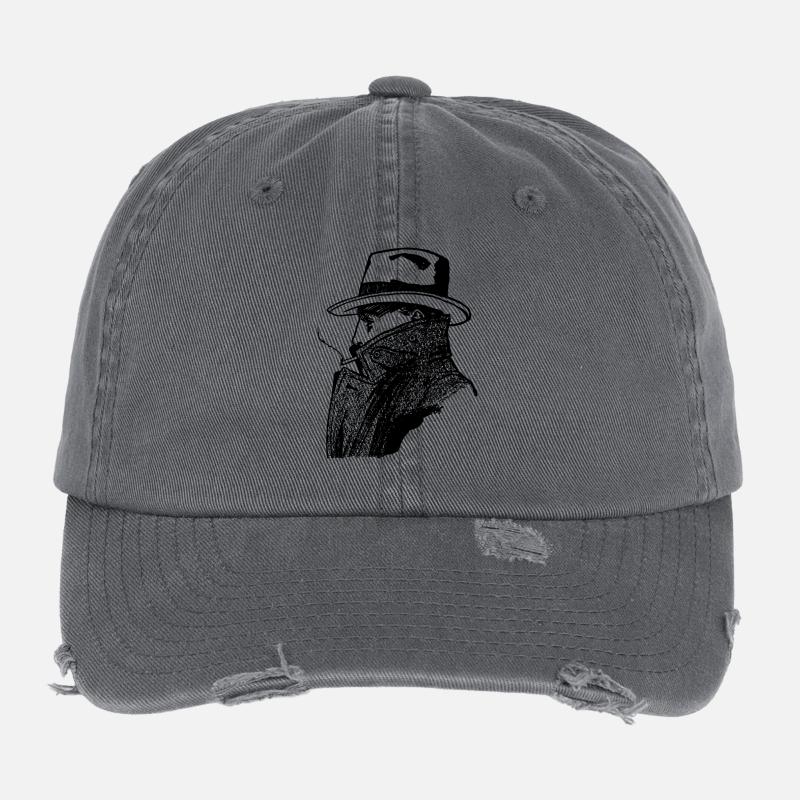 agent Casquette vintage effet usé Flexfit