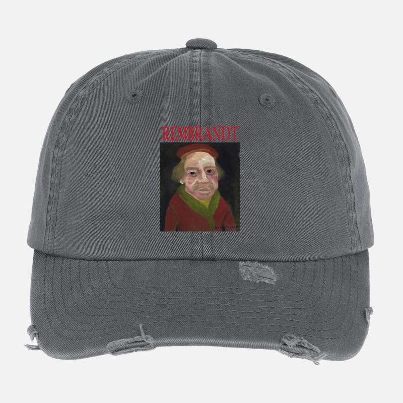 Rembrandt Casquette vintage effet usé Flexfit