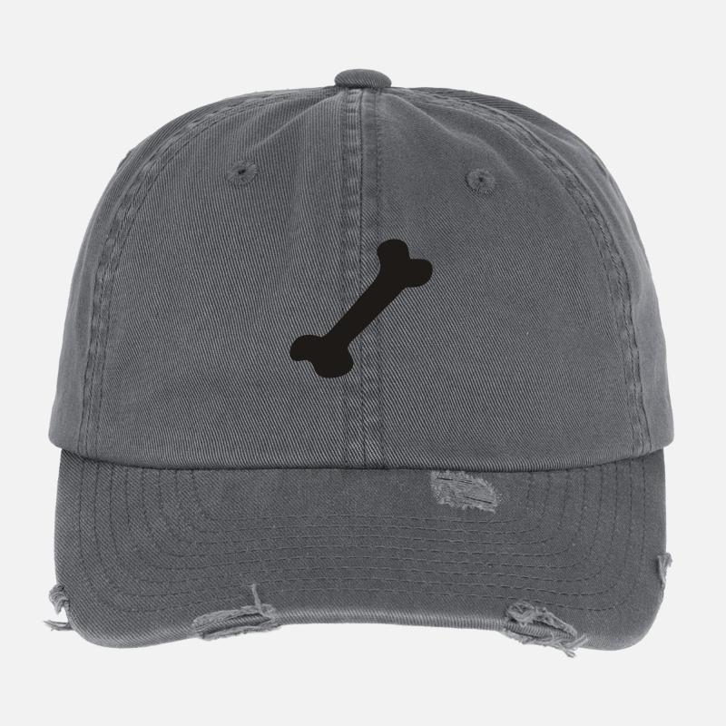 Knochen - Bone Flexfit Vintage Destroyed Cap