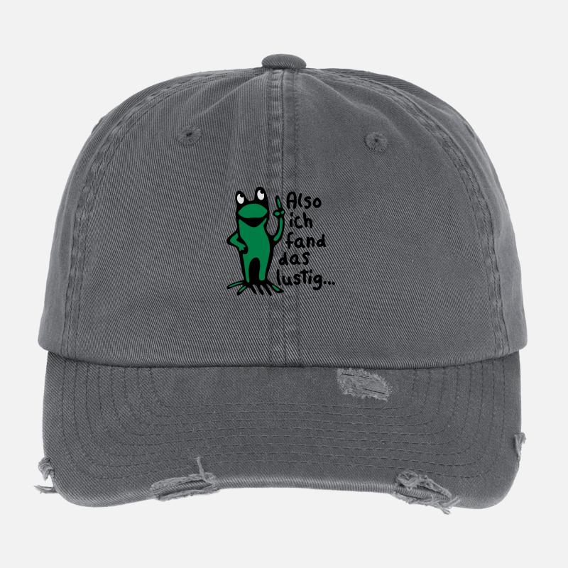 Frog + spell Flexfit Vintage Destroyed Cap