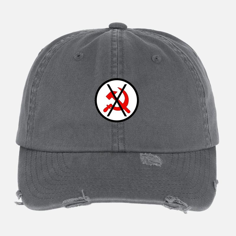 symbol Flexfit Vintage Destroyed Cap