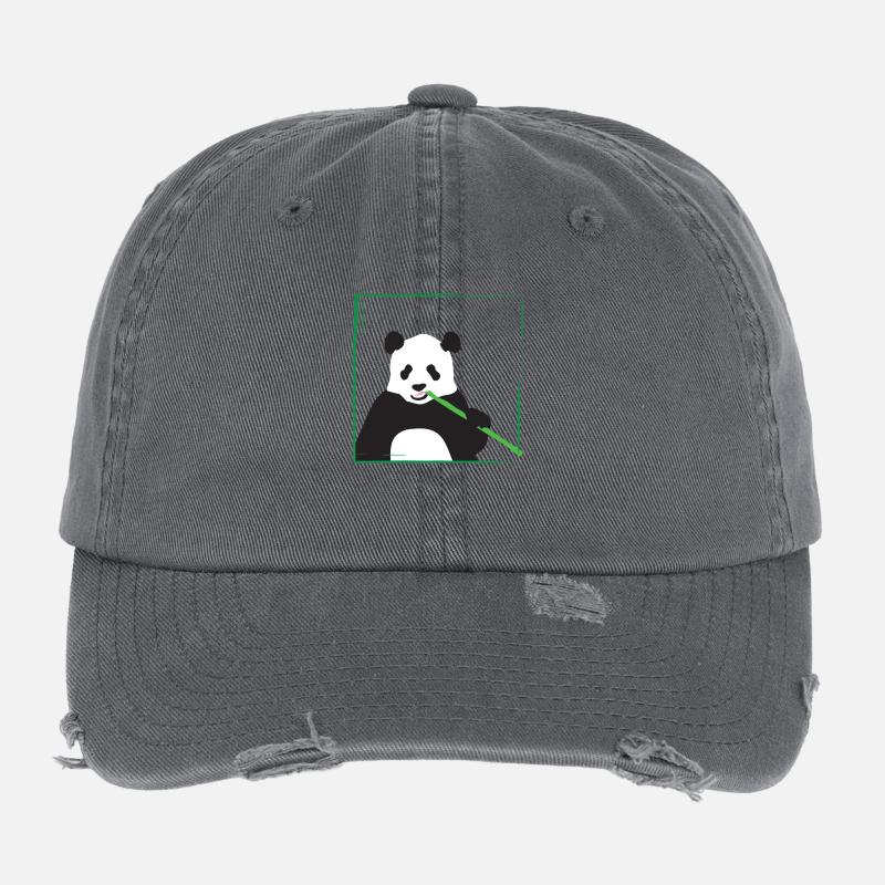 panda Casquette vintage effet usé Flexfit