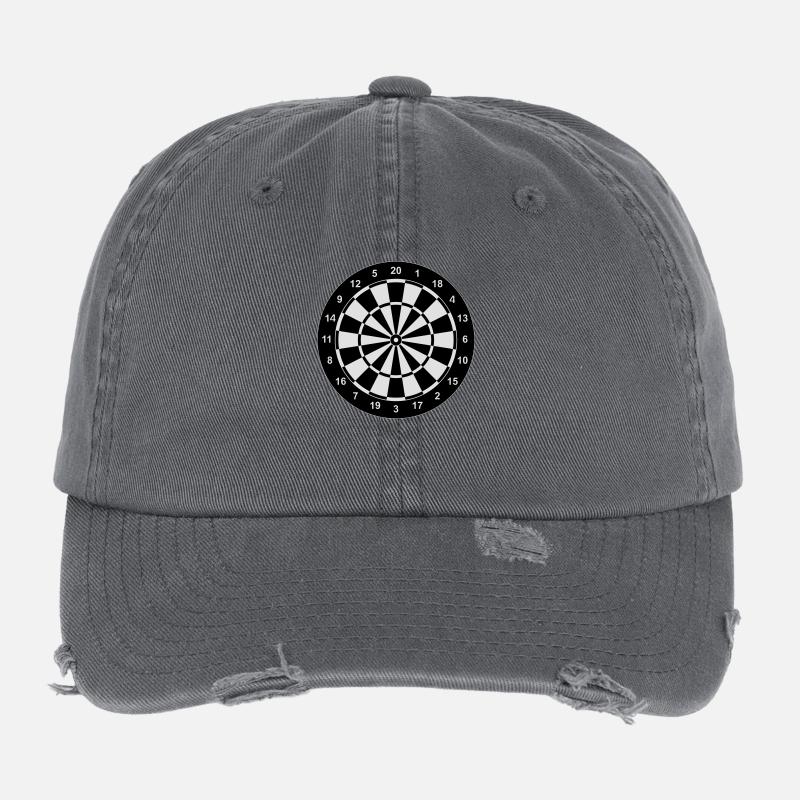 Dartscheibe Flexfit Vintage Destroyed Cap