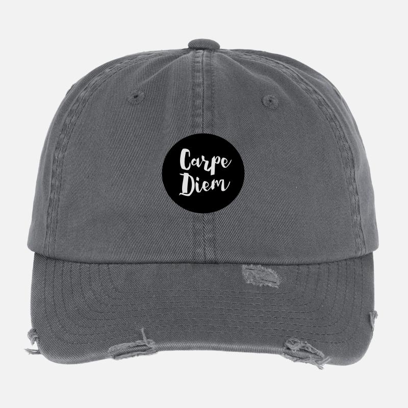 CARPE DIEM Flexfit Vintage Destroyed Cap