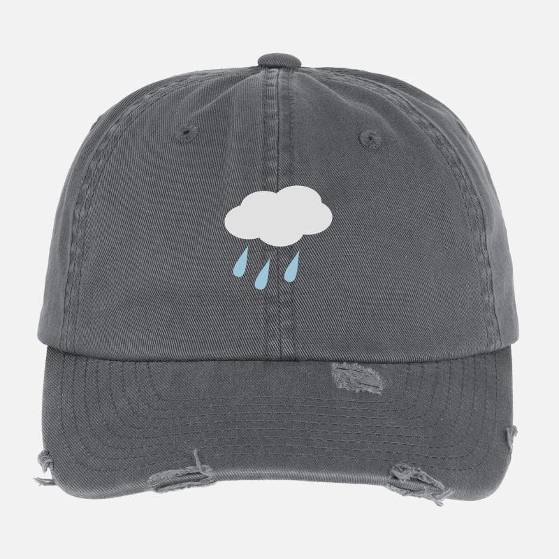rain Flexfit Vintage Destroyed Cap