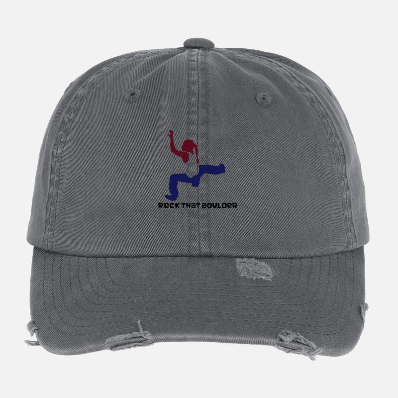 bouldermaedchen Flexfit Vintage Destroyed Cap