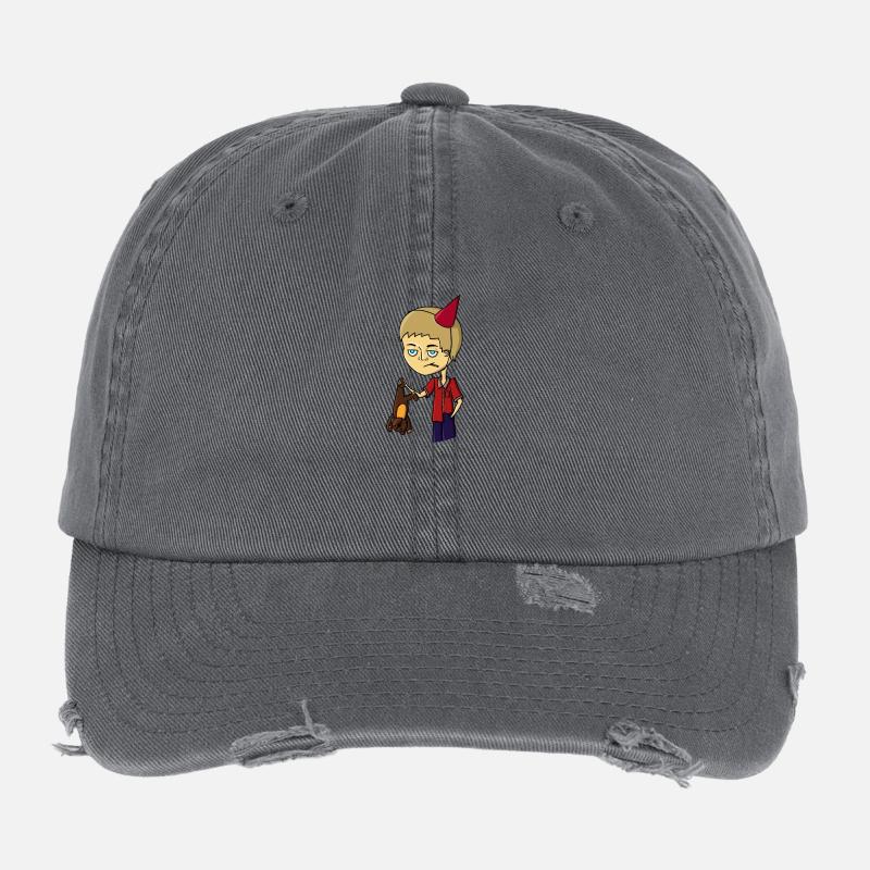 Angry boy Flexfit Vintage Destroyed Cap