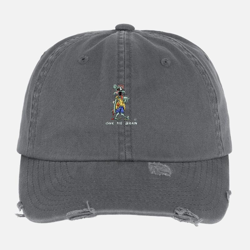 Zombie-Bär Flexfit Vintage Destroyed Cap