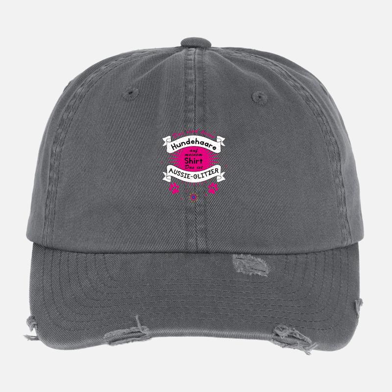 Aussie Glitzer pink Flexfit Vintage Destroyed Cap