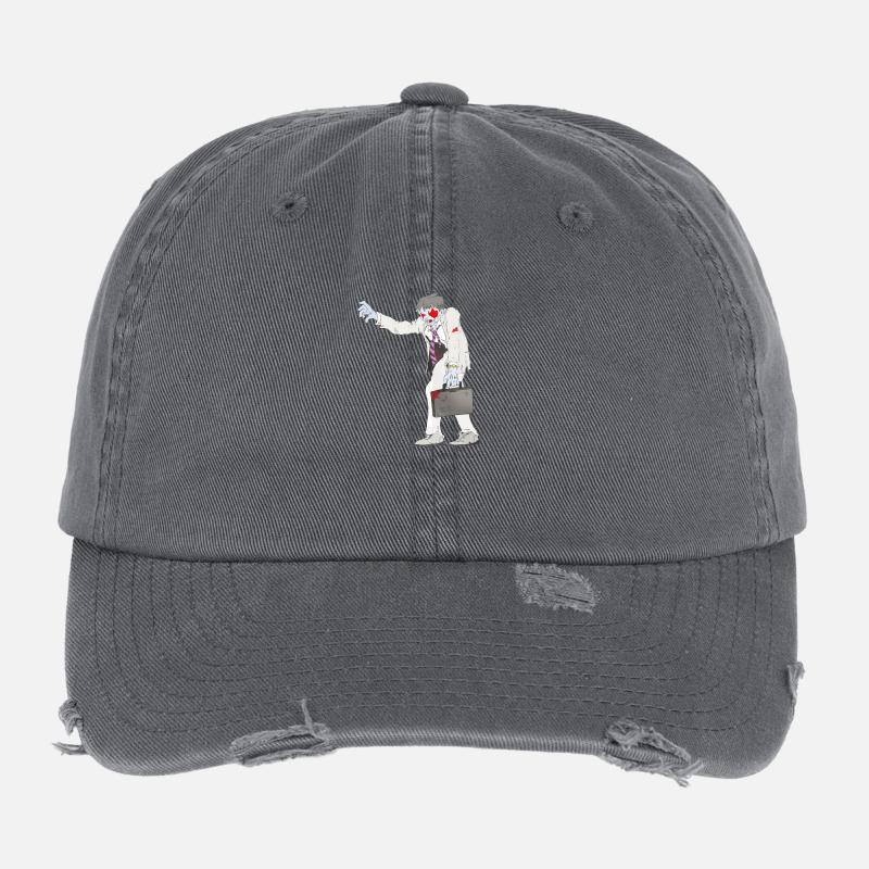 Zombie Collection: Suit Zombie Flexfit Vintage Destroyed Cap