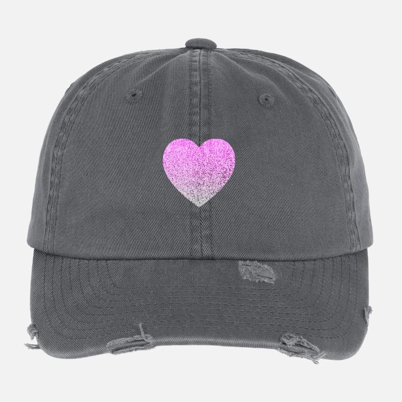 glitter Flexfit Vintage Destroyed Cap