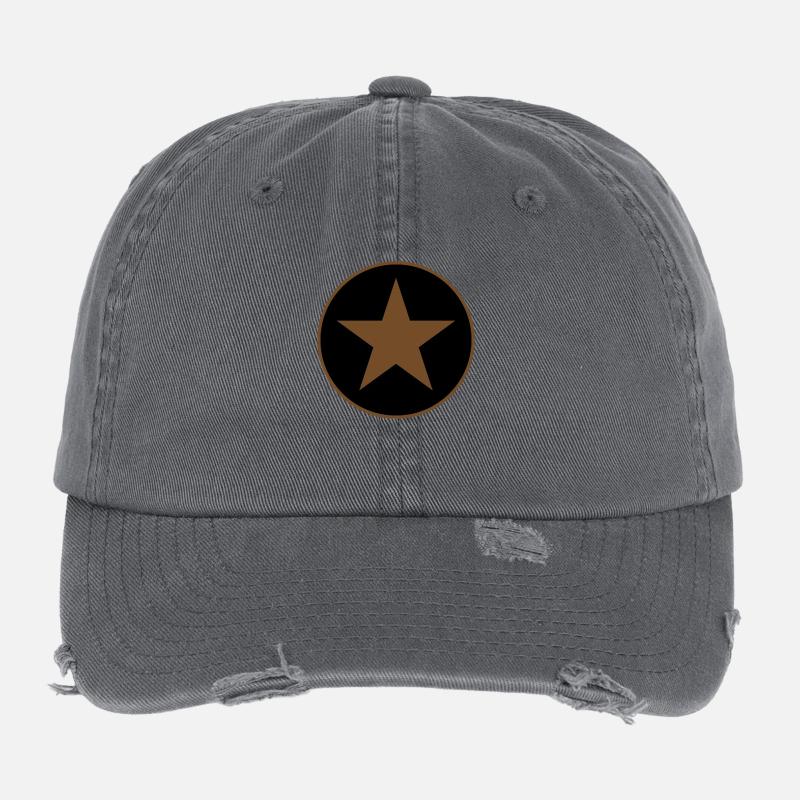 little star Flexfit Vintage Destroyed Cap
