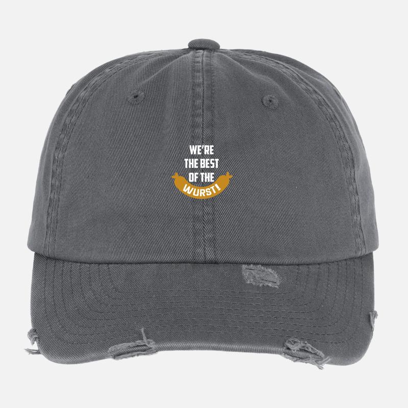 Les meilleures énonciations drôles de saucisse Casquette vintage effet usé Flexfit