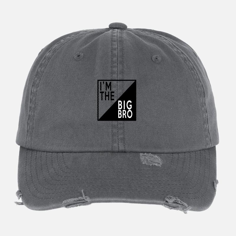 FRÈRE Casquette vintage effet usé Flexfit