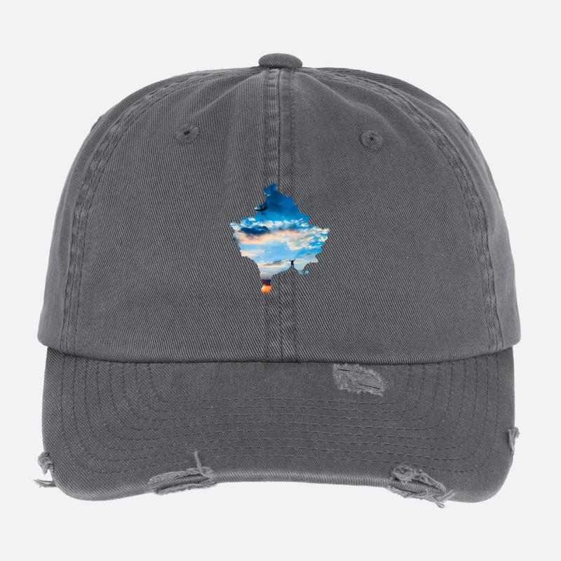 Kosova Klimbing Flexfit Vintage Destroyed Cap