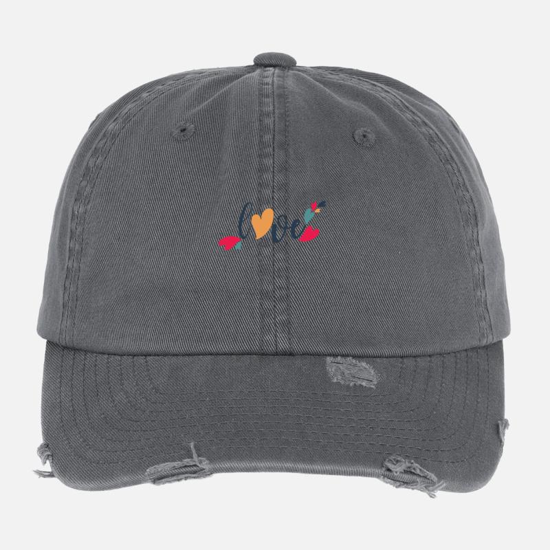 love Flexfit Vintage Destroyed Cap
