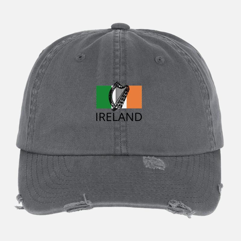 ireland Casquette vintage effet usé Flexfit