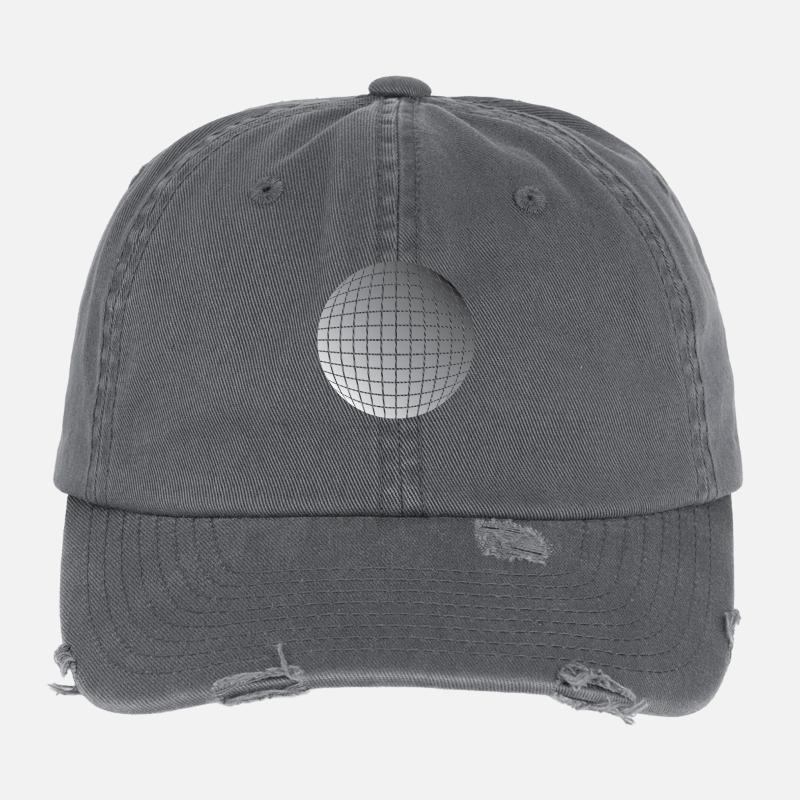 Boule disco Casquette vintage effet usé Flexfit
