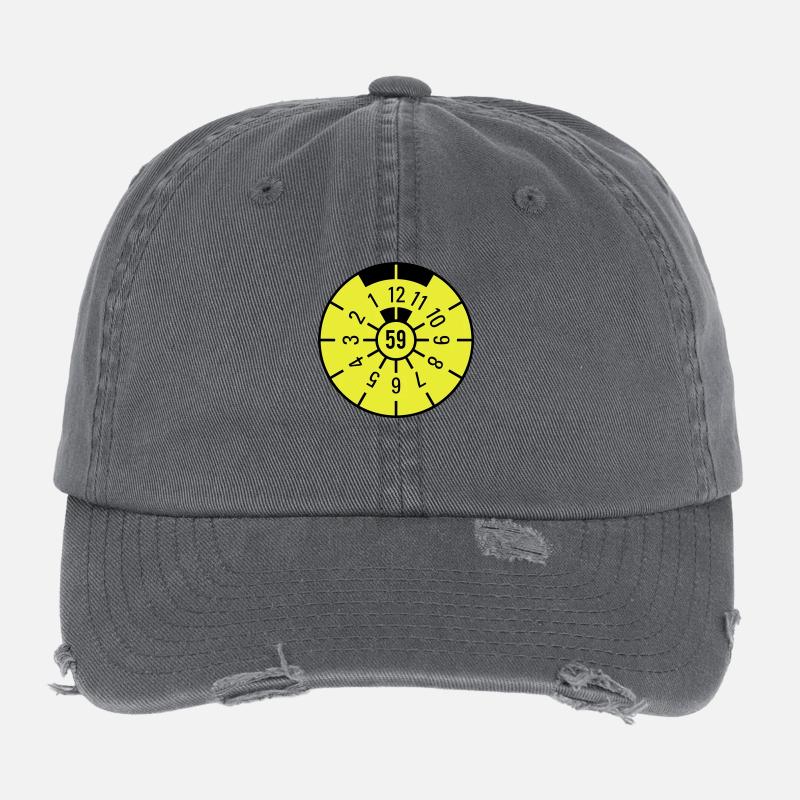 TÜV 1959 Flexfit Vintage Destroyed Cap