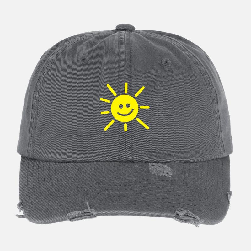 Sun Flexfit Vintage Destroyed Cap