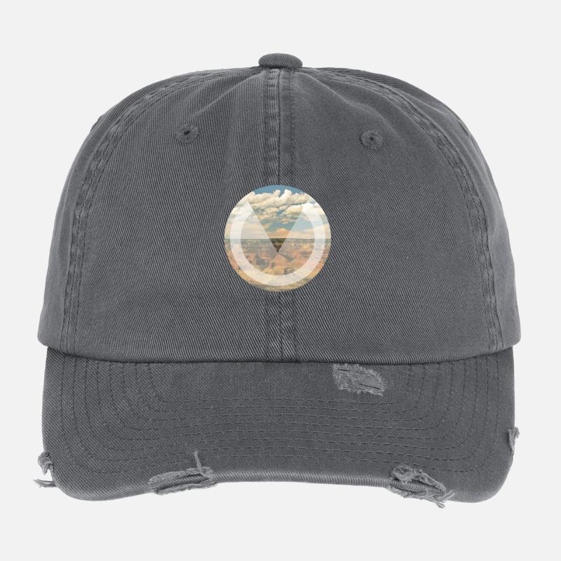 V-Landscape Flexfit Vintage Destroyed Cap
