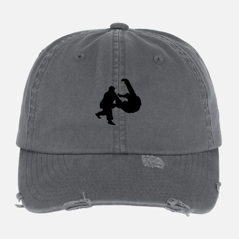 judo prise Casquette vintage effet usé Flexfit