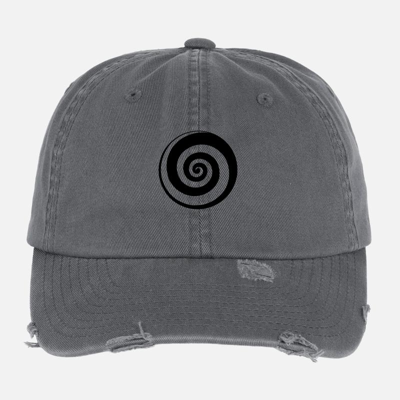 Spiral Flexfit Vintage Destroyed Cap