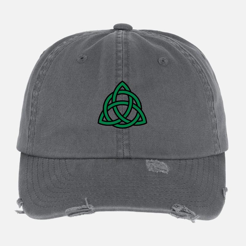 Celtic knot Flexfit Vintage Destroyed Cap