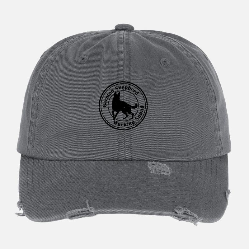 GSD Working Squad Flexfit Vintage Destroyed Cap