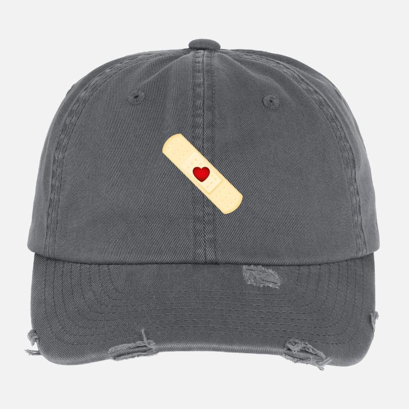 Smiley Plaster Flexfit Vintage Destroyed Cap