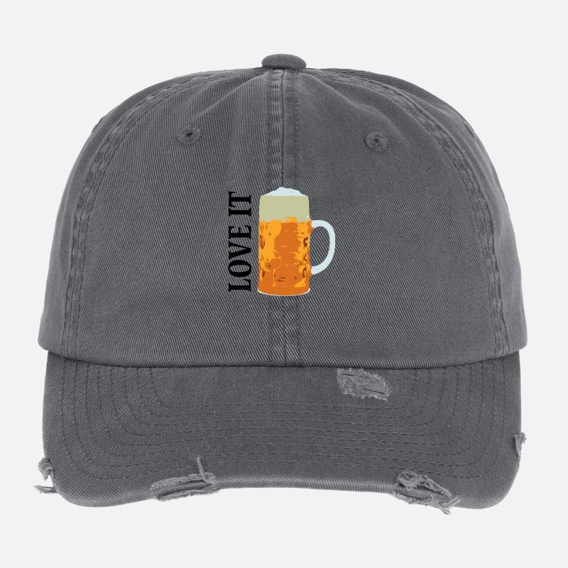 Beer - Love it Flexfit Vintage Destroyed Cap
