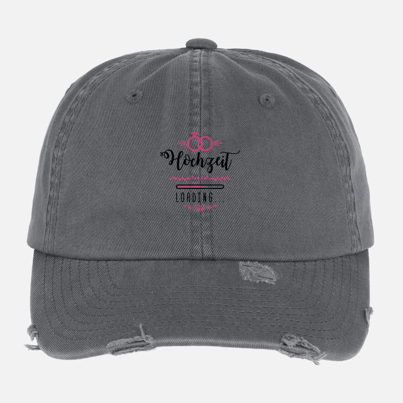 hochzeit loading ring Flexfit Vintage Destroyed Cap