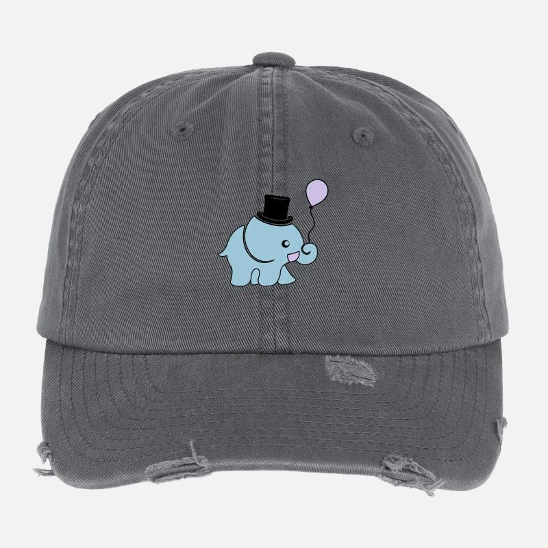 elefant_artist_002 Casquette vintage effet usé Flexfit