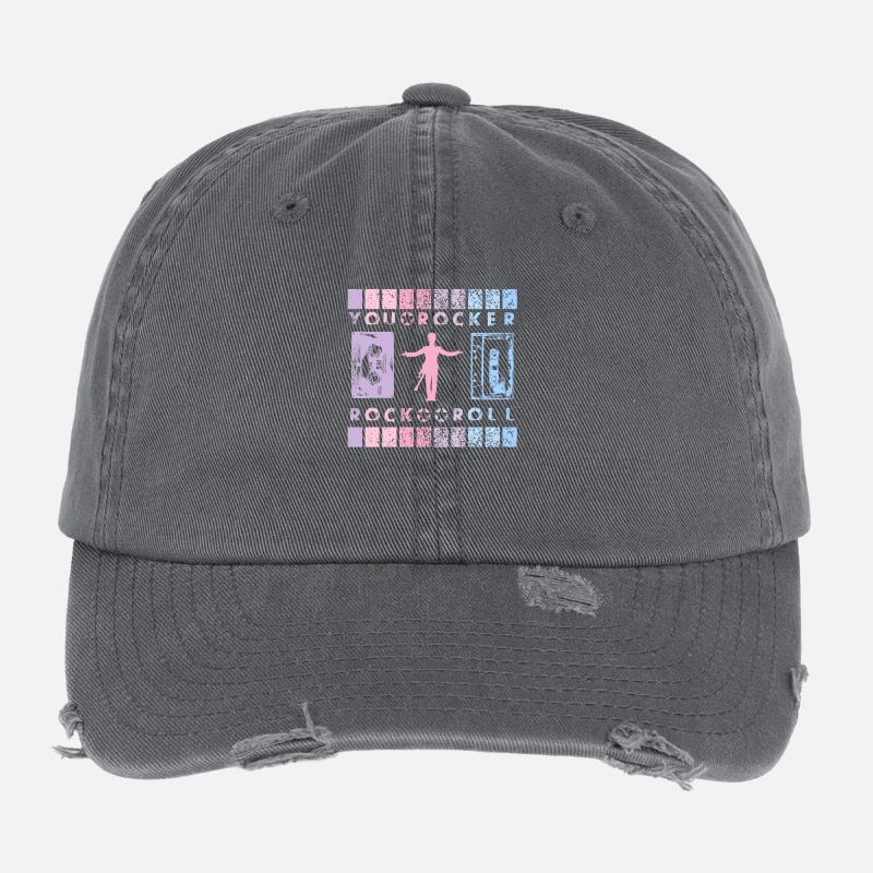 DU ROCKER-Frontmann Flexfit Vintage Destroyed Cap