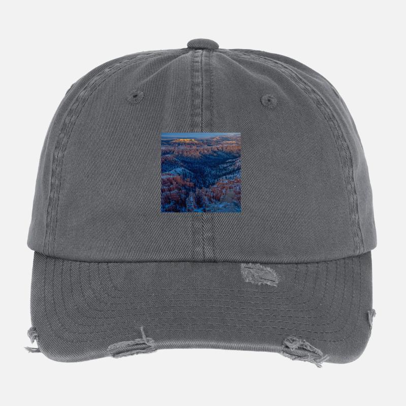 Bryce Canyon Sunset Flexfit Vintage Destroyed Cap
