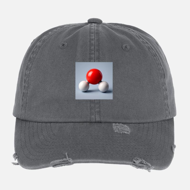 Just plain water Flexfit Vintage Destroyed Cap
