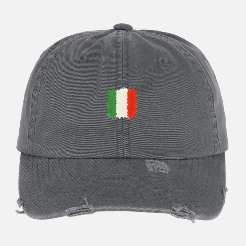Blobs en Italie Casquette vintage effet usé Flexfit