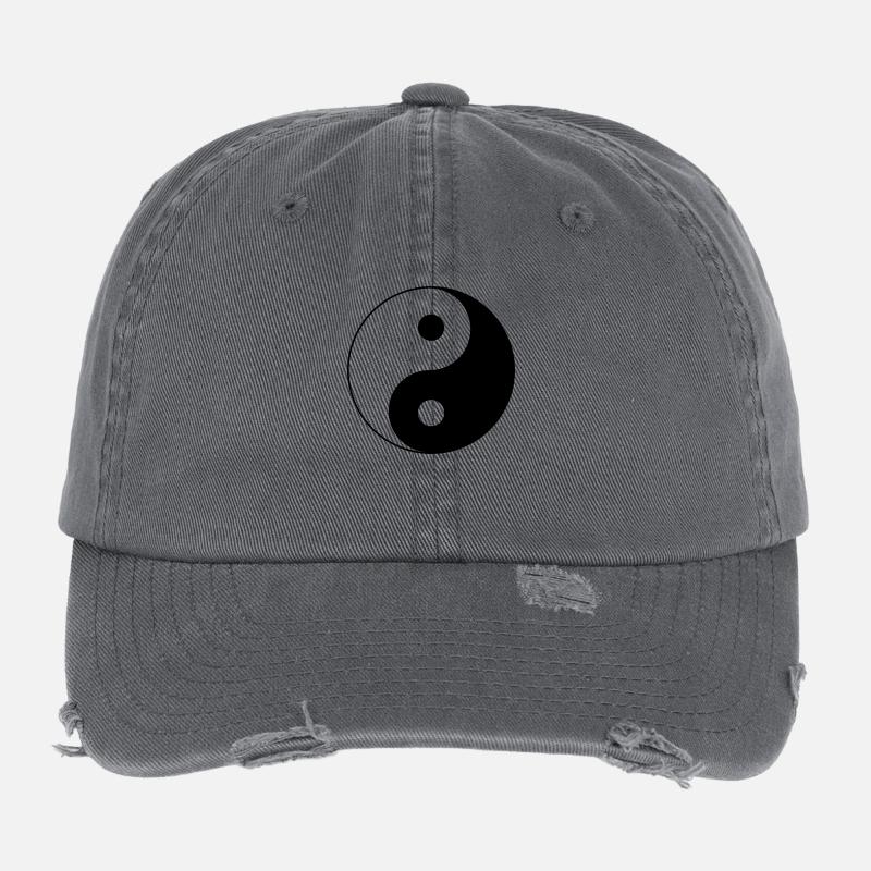 jin jang Flexfit Vintage Destroyed Cap