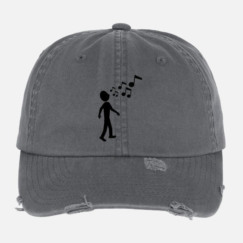 pfeifen Flexfit Vintage Destroyed Cap