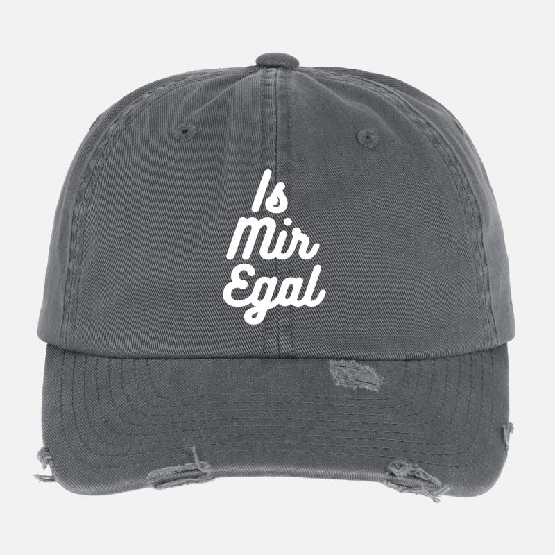 Is mir egal Flexfit Vintage Destroyed Cap