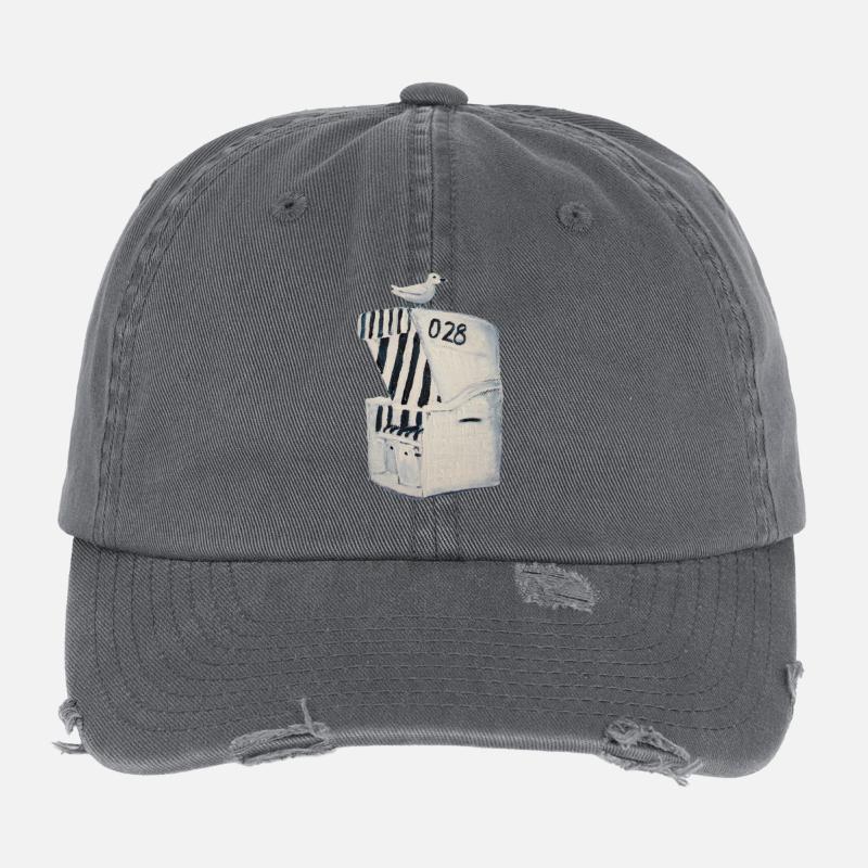 Chaise de plage Casquette vintage effet usé Flexfit