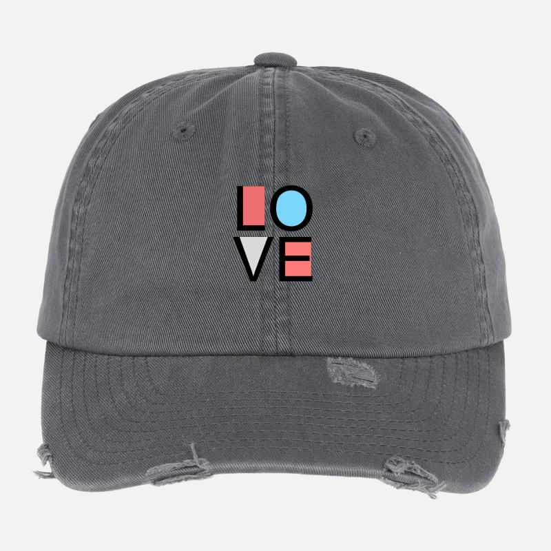 amour Casquette vintage effet usé Flexfit