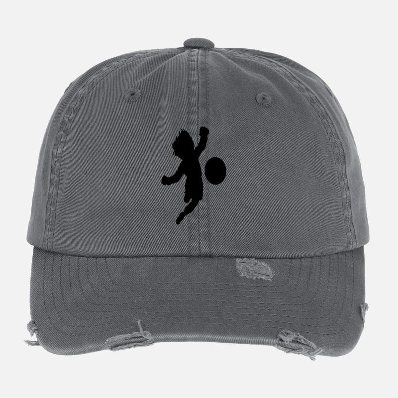 olive & tommy Casquette vintage effet usé Flexfit